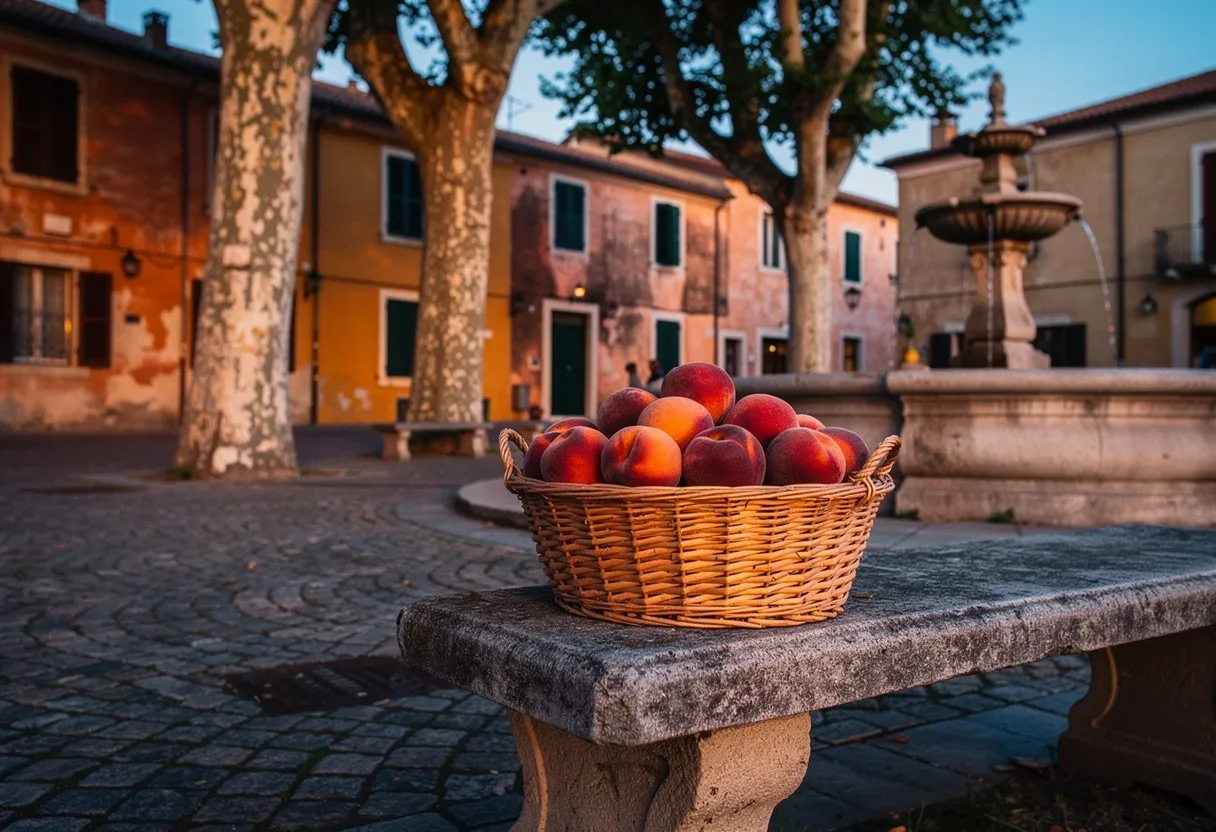 Place de Canohès et produits du terroir