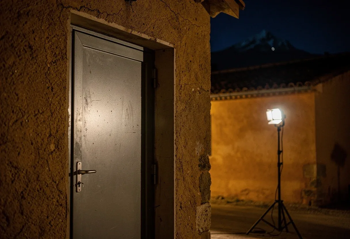 Porte blindée posée dans un immeuble à Canohès